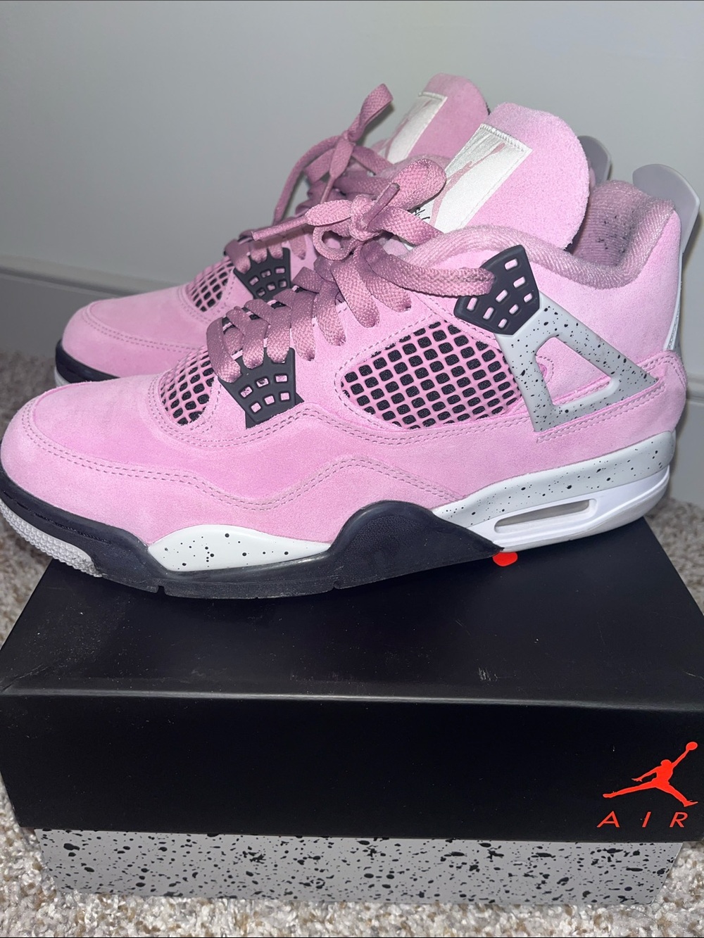 Wmns Air Jordan 4 Retro 'Orchid'